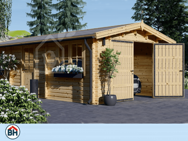 product Garage en Bois Classic 30m² photo
